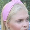 She She Boutique ACCESSORIES Top Knot Headband - Pink