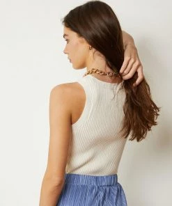 She She Boutique Sawyer Crop Sweater Top - Off White