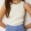 She She Boutique Sawyer Crop Sweater Top - Off White