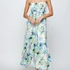 She She Boutique CLOTHING Tropical Maxi Dress - Ivory