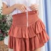 She She Boutique Smocked Ruffle Skort - Gucci