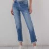 She She Boutique Slim Boyfriend Jeans - Medium Wash