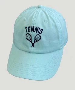 She She Boutique Tennis Hat - Aqua
