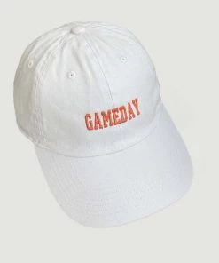She She Boutique Game Day Hat - White/Orange