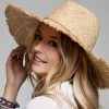 She She Boutique Raffia Sun Hat - Natural ACCESSORIES