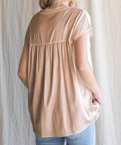 She She Boutique Satin Cap Sleeve Top - Hot Pink OR Champagne NEW ARRIVALS 9 She She Boutique Satin Cap Sleeve Top - Hot Pink OR Champagne NEW ARRIVALS