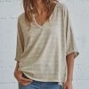 She She Boutique Long Days Top - Oatmeal