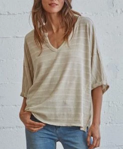 She She Boutique Long Days Top - Oatmeal