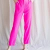 She She Boutique CLOTHING High Waisted Pants - Hot Pink
