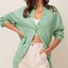 She She Boutique Cotton Gauze Button Down Top - Cascade CLOTHING