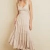 She She Boutique Tie-Back Dress - Dusty Pink