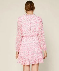 She She Boutique Floral Dress - Pink/White CLOTHING
