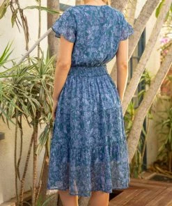 She She Boutique Octavia Midi Dress - Teal