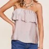 She She Boutique Quinn Top - Light Mauve CLOTHING