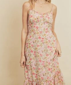She She Boutique Fine Romance Dress - Natural/Multi