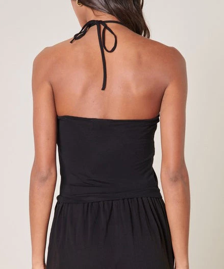 She She Boutique CLOTHING Rafaela Convertible Cutout Top - White OR Black 7 She She Boutique CLOTHING Rafaela Convertible Cutout Top - White OR Black