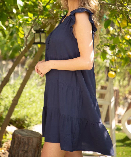 She She Boutique Nylah Dress - Magenta OR Navy CLOTHING 9 She She Boutique Nylah Dress - Magenta OR Navy CLOTHING