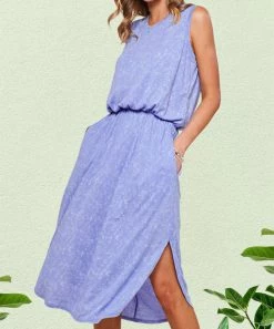 She She Boutique Betsy Midi Dress - Sage, Dusty Rose OR Cornflower CLOTHING 21 She She Boutique Betsy Midi Dress - Sage, Dusty Rose OR Cornflower CLOTHING