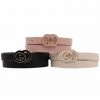 She She Boutique Skinny Belt With Enamel Buckle - Black, Blush OR Cream ACCESSORIES