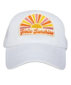 She She Boutique ACCESSORIES Trucker Hat - Hello Sunshine