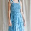She She Boutique NEW ARRIVALS Shoulder Tie Dress - Blue