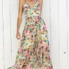 She She Boutique Floral Maxi Dress - Multi