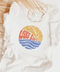 She She Boutique CLOTHING Lake Life Tee - White