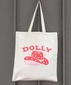 She She Boutique Dolly Vibes Tote Bag - Natural