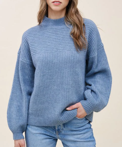 She She Boutique NEW ARRIVALS Ribbed Sweater - Dusty Lavender, Dusty Blue OR Mustard 8 She She Boutique NEW ARRIVALS Ribbed Sweater - Dusty Lavender, Dusty Blue OR Mustard