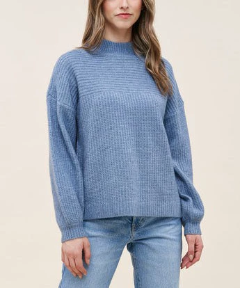 She She Boutique NEW ARRIVALS Ribbed Sweater - Dusty Lavender, Dusty Blue OR Mustard 7 She She Boutique NEW ARRIVALS Ribbed Sweater - Dusty Lavender, Dusty Blue OR Mustard