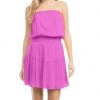 She She Boutique CLOTHING Strapless Dress - Viola