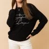 She She Boutique NEW ARRIVALS Be Joyful Always Tee - Black