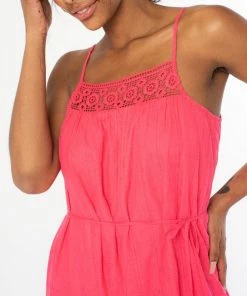 She She Boutique Tiered Mini Dress - Watermelon CLOTHING 8 She She Boutique Tiered Mini Dress - Watermelon CLOTHING