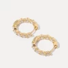 She She Boutique JEWELRY Miranda Frye Shea Hoop Earrings - Gold
