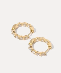 She She Boutique JEWELRY Miranda Frye Shea Hoop Earrings - Gold