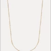 She She Boutique JEWELRY Miranda Frye Brinley Chain Necklace - Gold