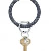 She She Boutique Big O Silicone Key Ring - Black Confetti NEW ARRIVALS