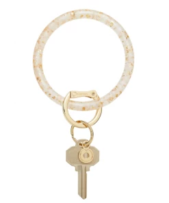 She She Boutique Resin Big O Key Ring - 24K NEW ARRIVALS