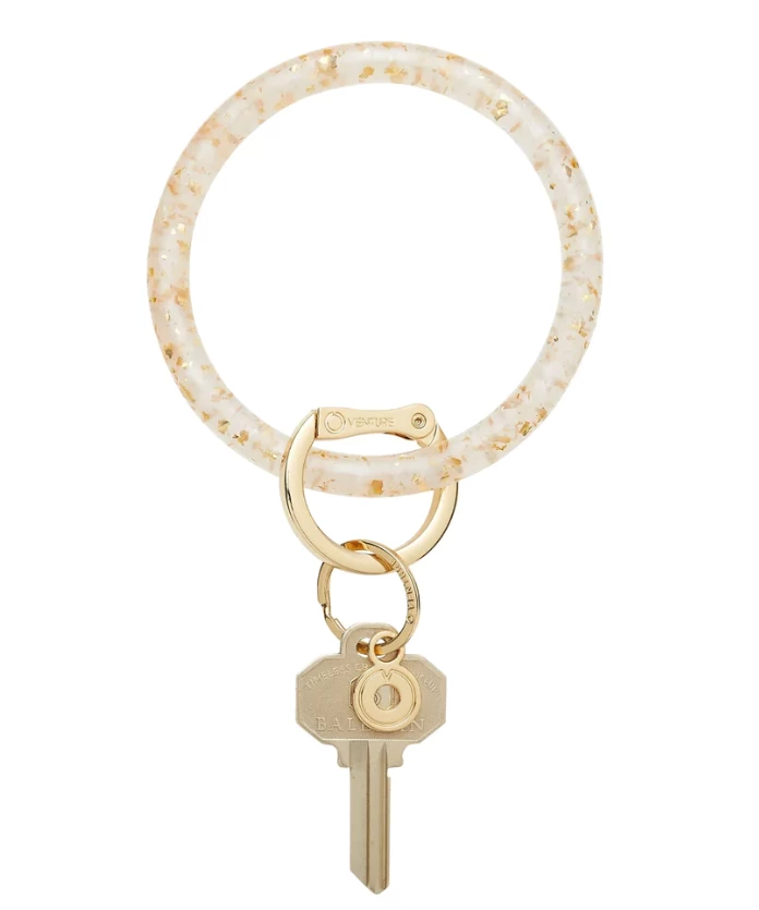 She She Boutique Resin Big O Key Ring - 24K NEW ARRIVALS 3 She She Boutique Resin Big O Key Ring - 24K NEW ARRIVALS