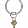 She She Boutique NEW ARRIVALS Resin Big O Key Ring - Disco Ball