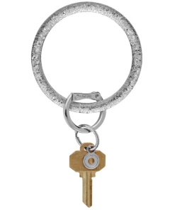 She She Boutique NEW ARRIVALS Resin Big O Key Ring - Disco Ball