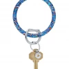 She She Boutique ACCESSORIES Resin Big O Key Ring - Funfetti