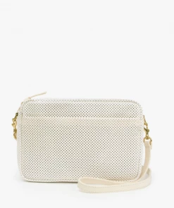 She She Boutique NEW ARRIVALS Clare V. Marisol With Front Pocket - Cream Perf