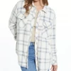 She She Boutique Tullis Jacket - Grey/Ivory