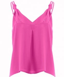 She She Boutique V-Neck Tank - Hot Pink OR Navy