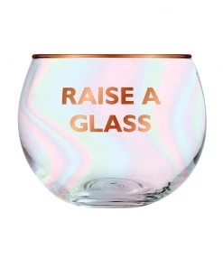 She She Boutique Roly Poly Glass - Raise A Glass