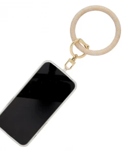 She She Boutique The Hook Me Up Phone Connecter - Gold