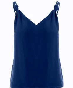 She She Boutique V-Neck Tank - Hot Pink OR Navy