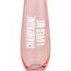 She She Boutique 11.8oz Champagne Flute - Champagne Loves Me GIFTS