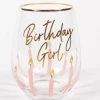 She She Boutique Stemless Wine Glass - Birthday Girl GIFTS